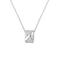 [Elowen Jewel]LIENS EVIDENCE DIAMOND PAVED NECKLACE