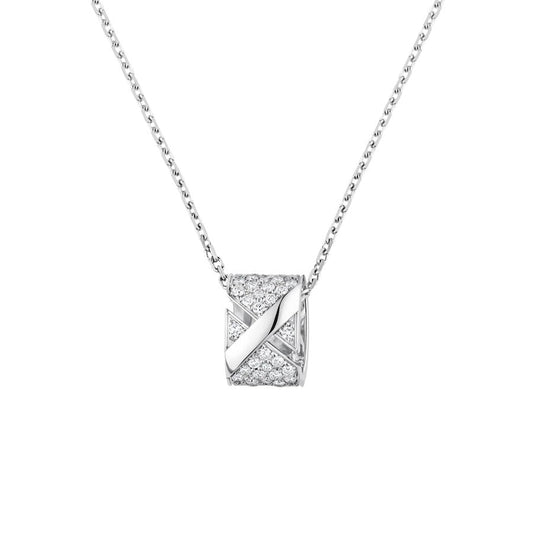 [Elowen Jewels]LIENS EVIDENCE DIAMOND PAVED NECKLACE