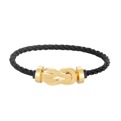 [Elowen Jewels]CHANCE LARGE 8 FIGURE BUCKLE NO DIAMOND BRACELET GOLD