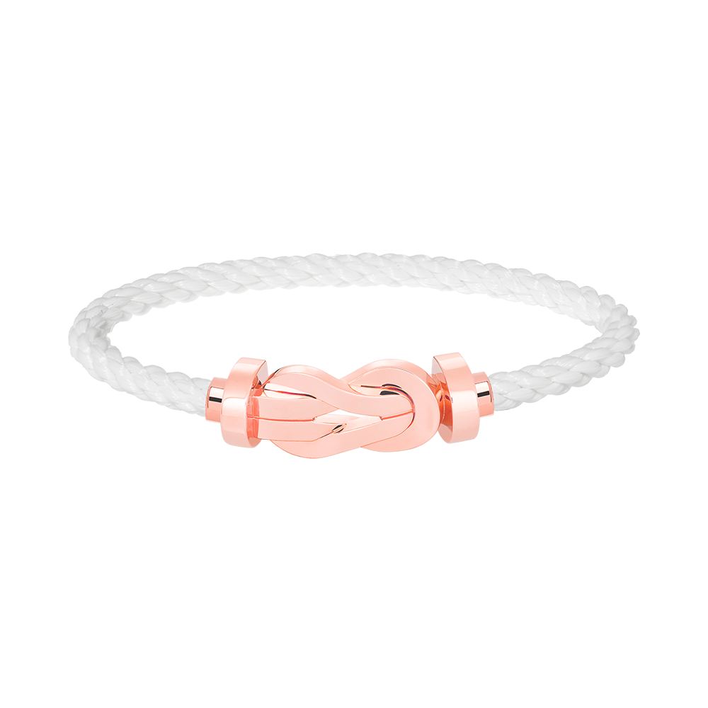 [Elowen Jewels]CHANCE LARGE 8 FIGURE BUCKLE NO DIAMOND BRACELET ROSE GOLD