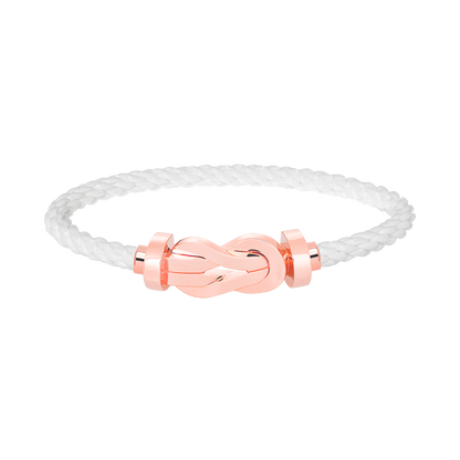 [Elowen Jewels]CHANCE LARGE 8 FIGURE BUCKLE NO DIAMOND BRACELET ROSE GOLD