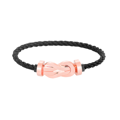 [Elowen Jewels]CHANCE LARGE 8 FIGURE BUCKLE NO DIAMOND BRACELET ROSE GOLD