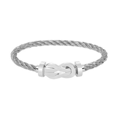 [Elowen Jewels]CHANCE LARGE 8 FIGURE BUCKLE NO DIAMOND BRACELET SILVER