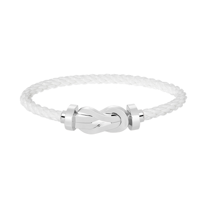 [Elowen Jewels]CHANCE LARGE 8 FIGURE BUCKLE NO DIAMOND BRACELET SILVER