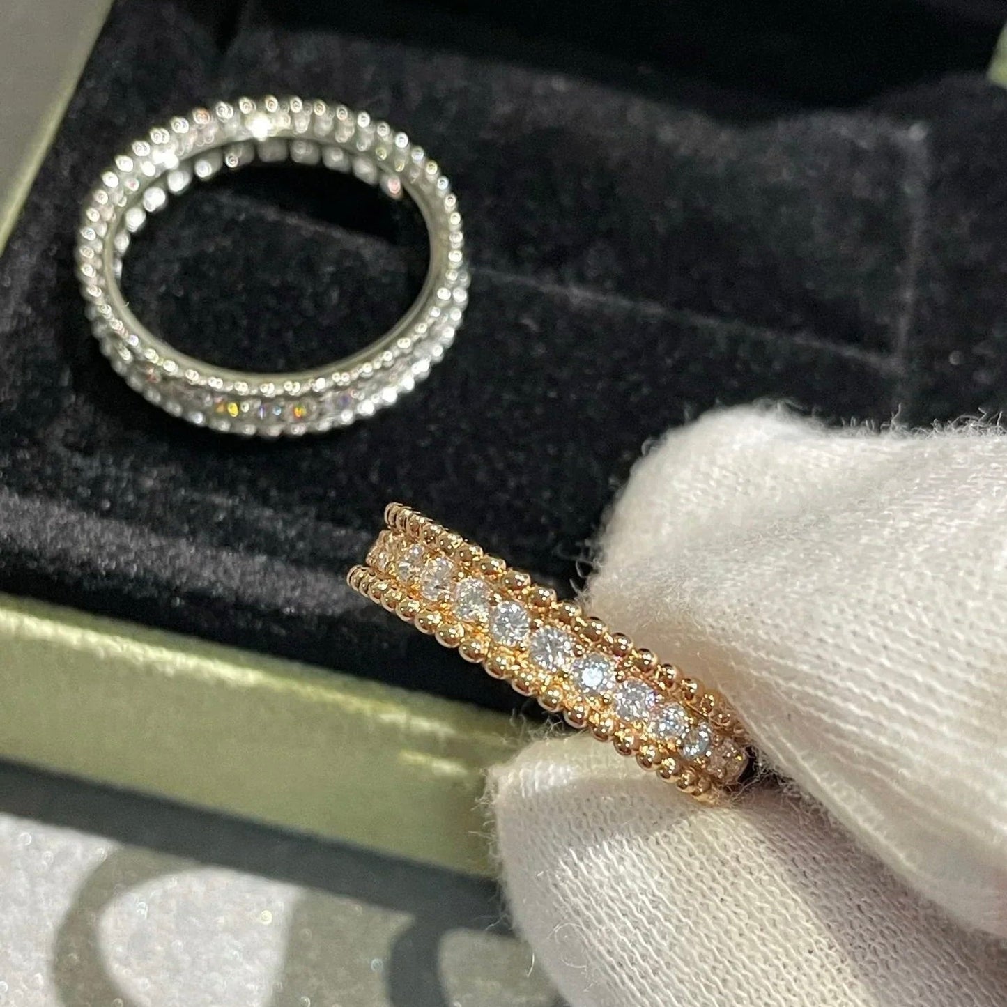 [Elowen Jewels]PERLEE DIAMOND ROSE GOLD RING