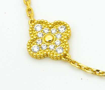 [Elowen Jewels] CLOVER 5 MOTIF LASER BRACELET COLLECTION