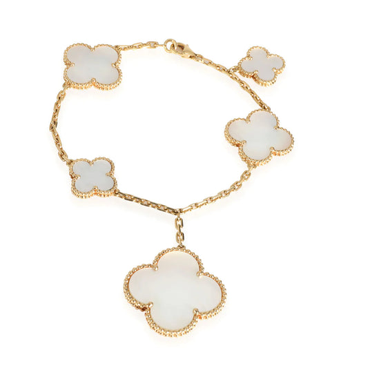 [Elowen Jewels]MAGIC CLOVER MOP GOLD BRACELET 5 MOTIFS