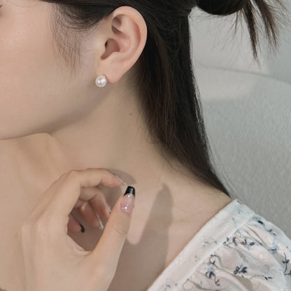[Elowen Jewels]Delicate Pearl Earrings