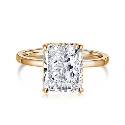 [Elowen Jewels]4.0 Carat Ornate Enchanting Radiand Cut Banquet Ring