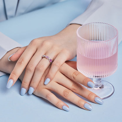 [Elowen Jewels]Unique Colorful Emerald Cut Party Ring