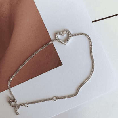 [Elowen Jewels]Heart Shape Lover Bracelet