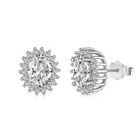 [Elowen Jewel]Delicate Radiant Oval Cut Daily Earrings