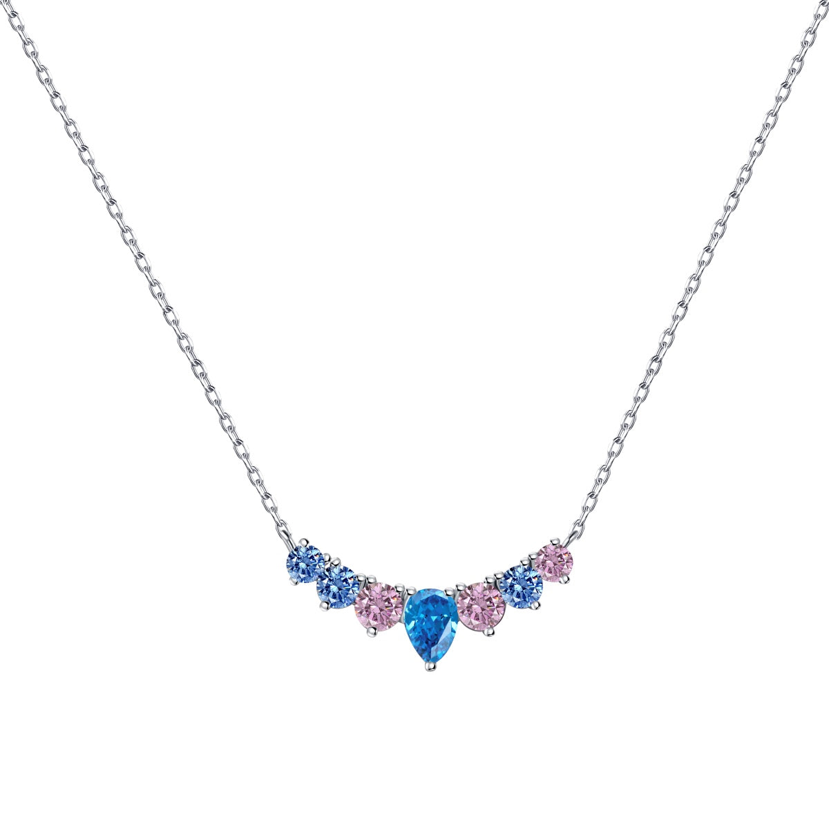 [Elowen Jewels]Dainty Colorful Heart Necklace