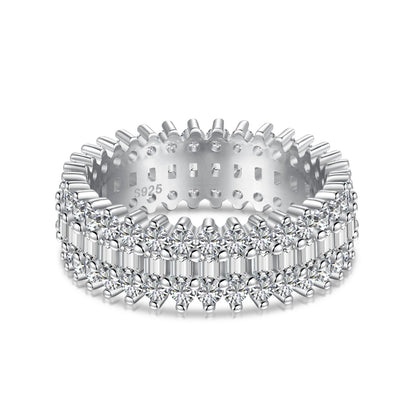 [Elowen Jewels]Ornate Colorful Radiant Cut Daily Ring