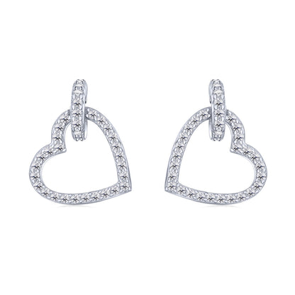 [Elowen Jewels]Dainty Heart Shape Earrings