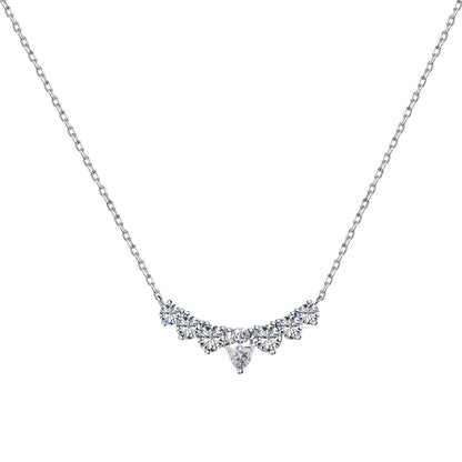 [Elowen Jewels]Dainty Colorful Heart Necklace