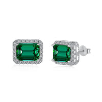 [Elowen Jewel]Luxurious Dainty Emerald Cut Banquet Earrings