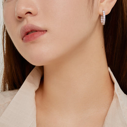 [Elowen Jewels]Unique Round Cut Daily Earrings