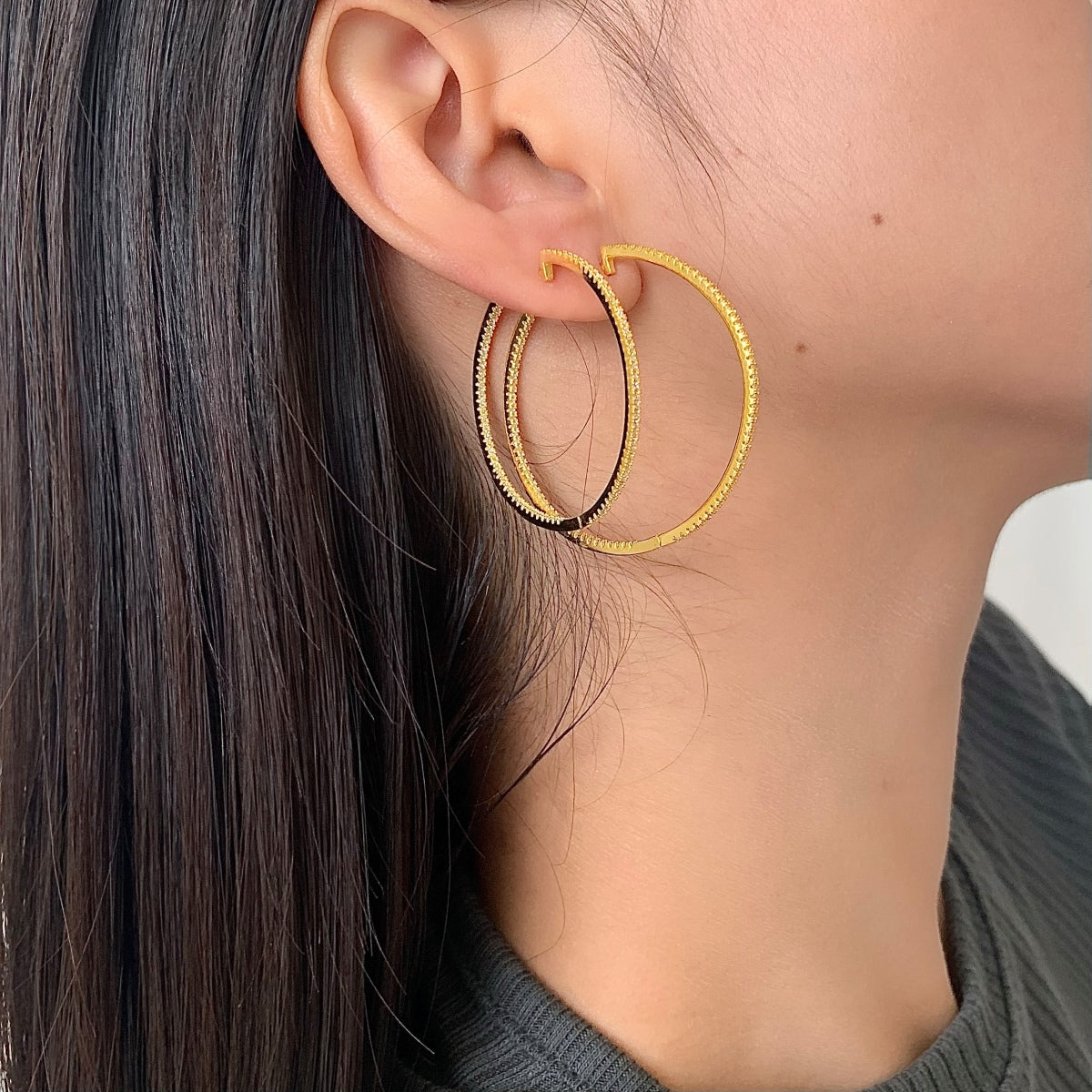 [Elowen Jewels]Popular Large Hoop Earrings