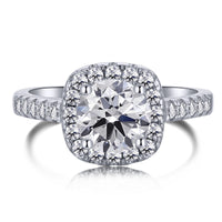 [Elowen Jewel]Dazzling Resplendent Round Cut Wedding Ring