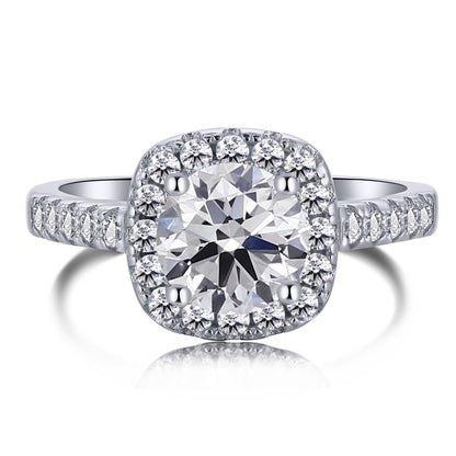 [Elowen Jewels]Dazzling Resplendent Round Cut Wedding Ring