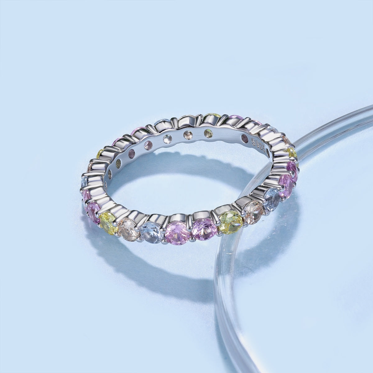 [Elowen Jewels]Dazzling Resplendent Round Cut Party Ring