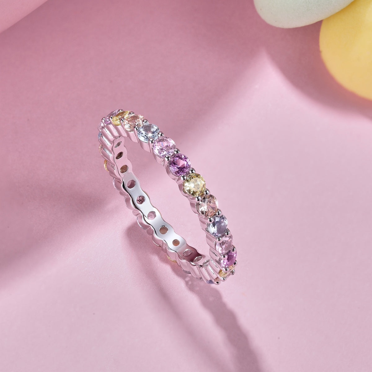 [Elowen Jewels]Dazzling Resplendent Round Cut Party Ring