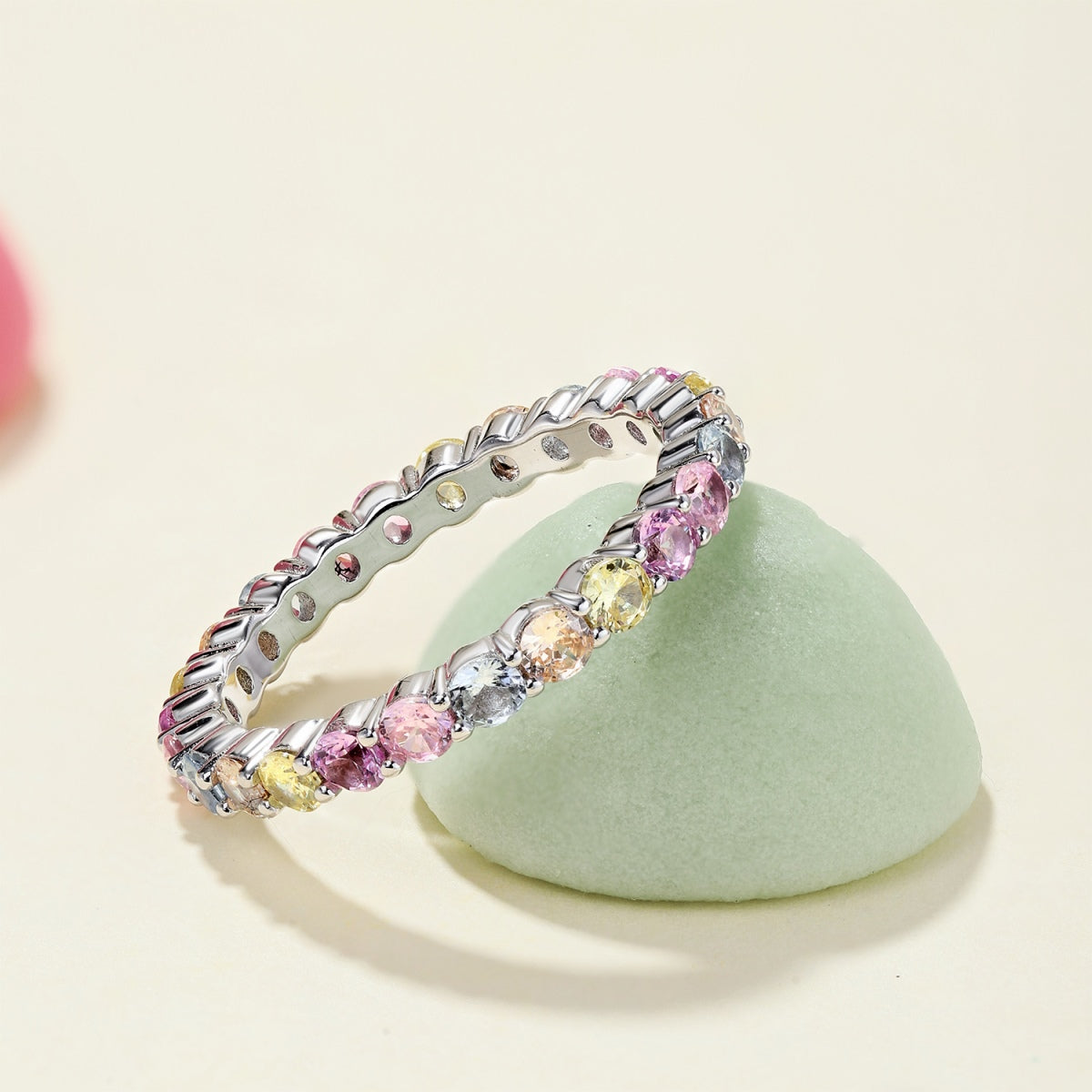 [Elowen Jewels]Dazzling Resplendent Round Cut Party Ring