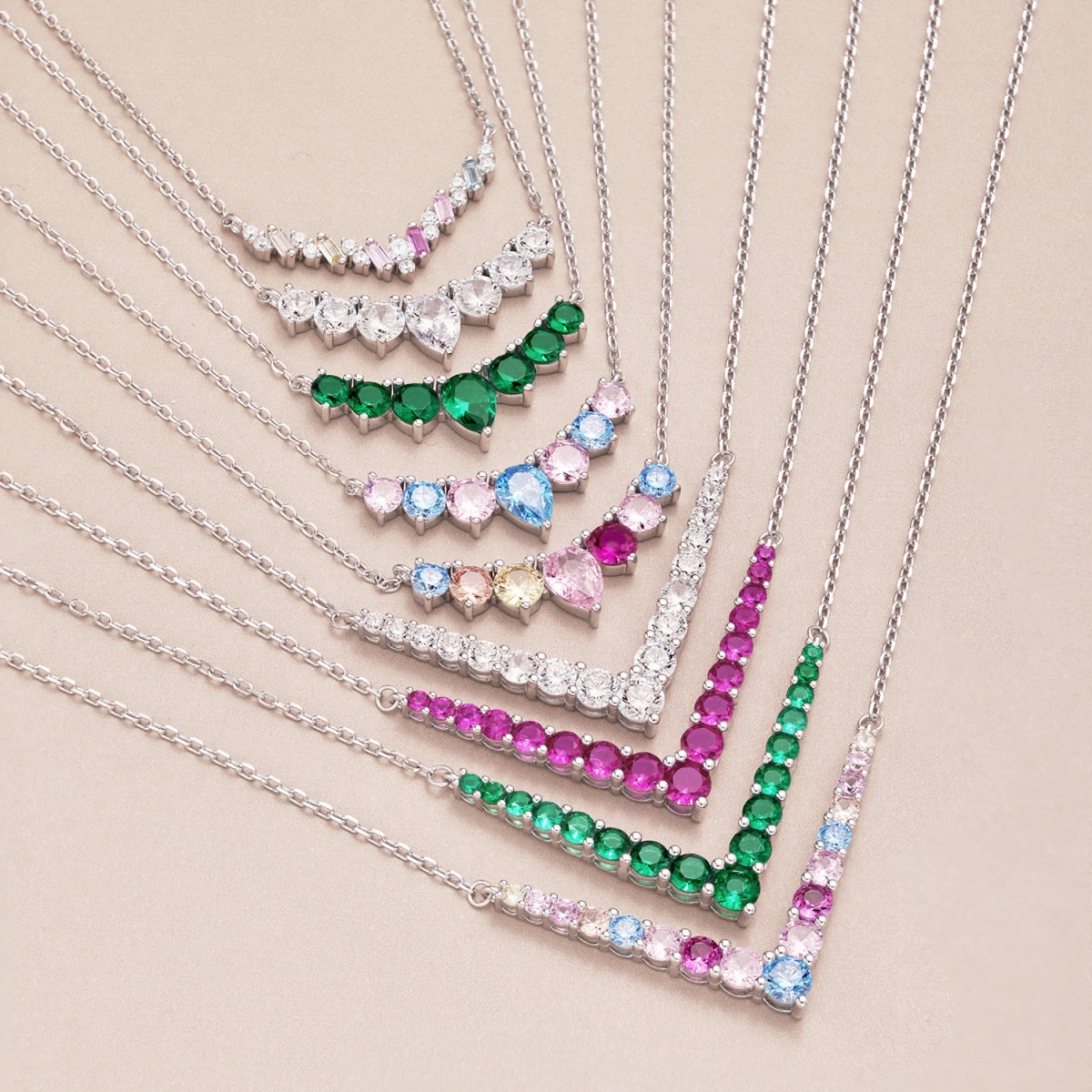 [Elowen Jewels]Ornate Round Cut Necklace