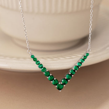 [Elowen Jewels]Ornate Round Cut Necklace