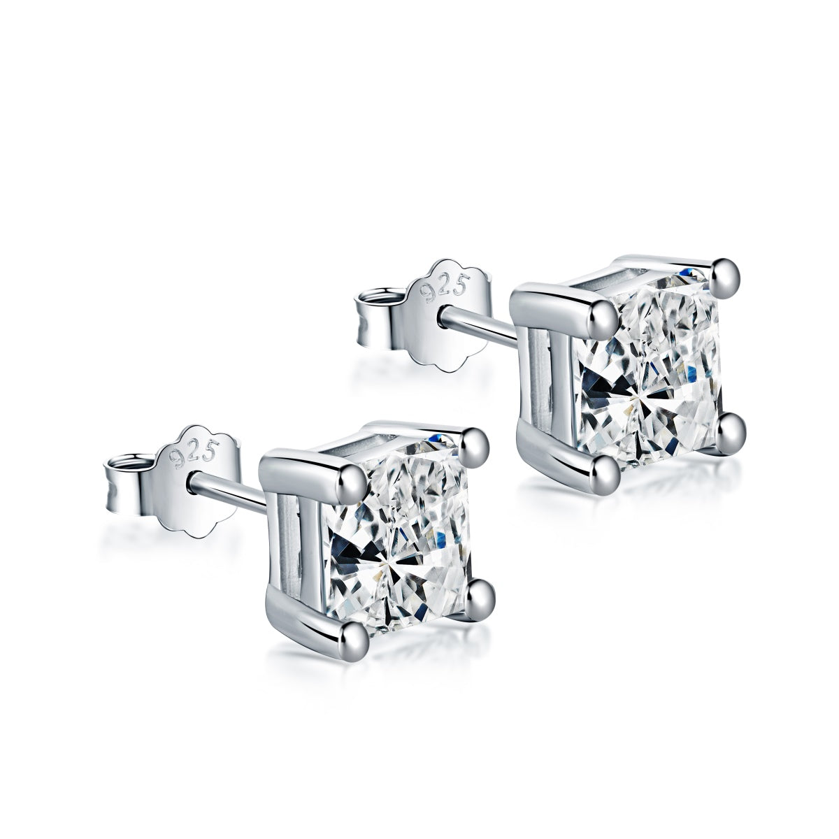 [Elowen Jewels]Delicate Square Shape Earrings