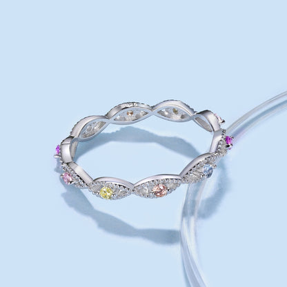 [Elowen Jewels]Elegant Energetic Round Cut Daily Ring