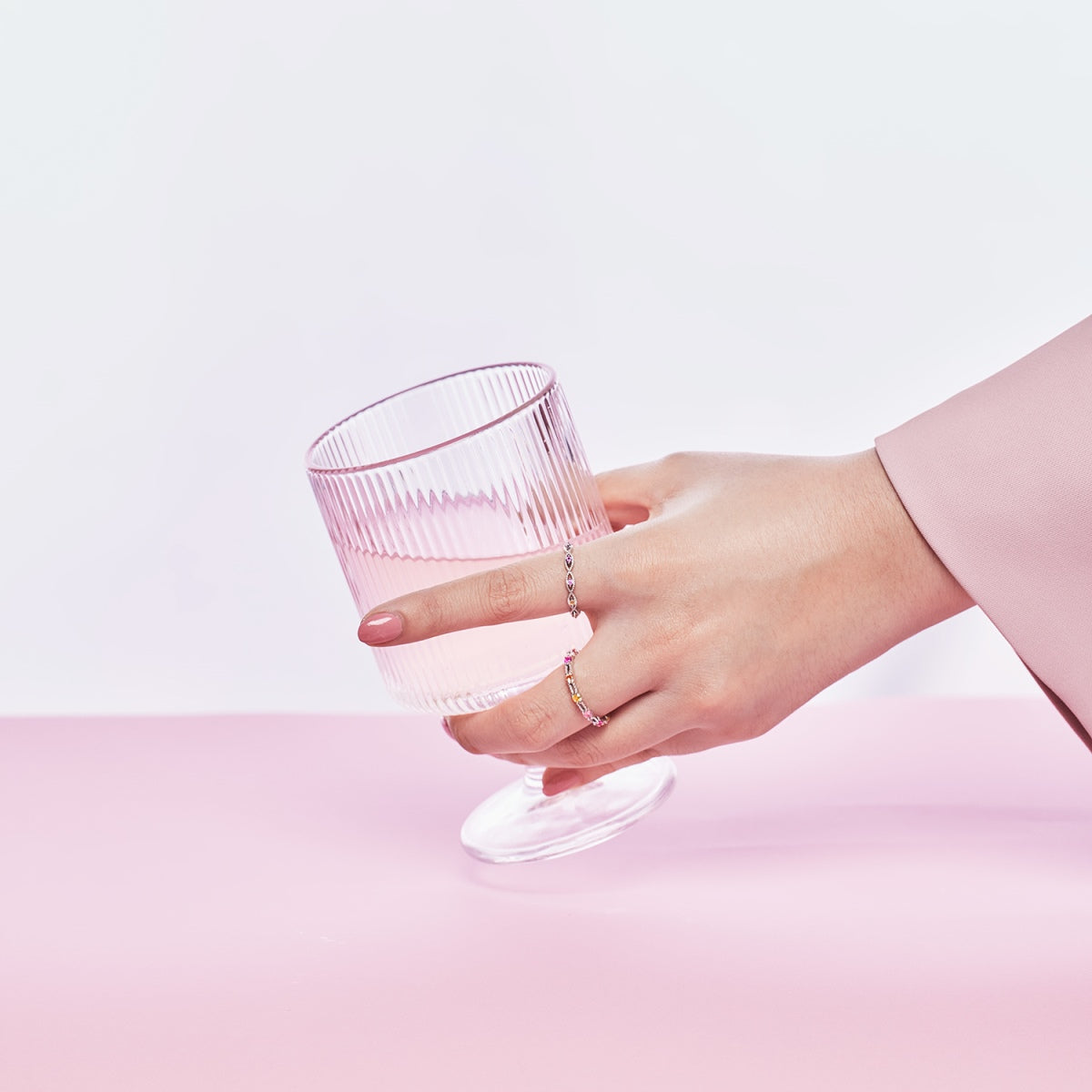 [Elowen Jewels]Elegant Energetic Round Cut Daily Ring