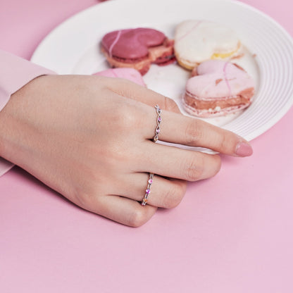 [Elowen Jewels]Elegant Energetic Round Cut Daily Ring