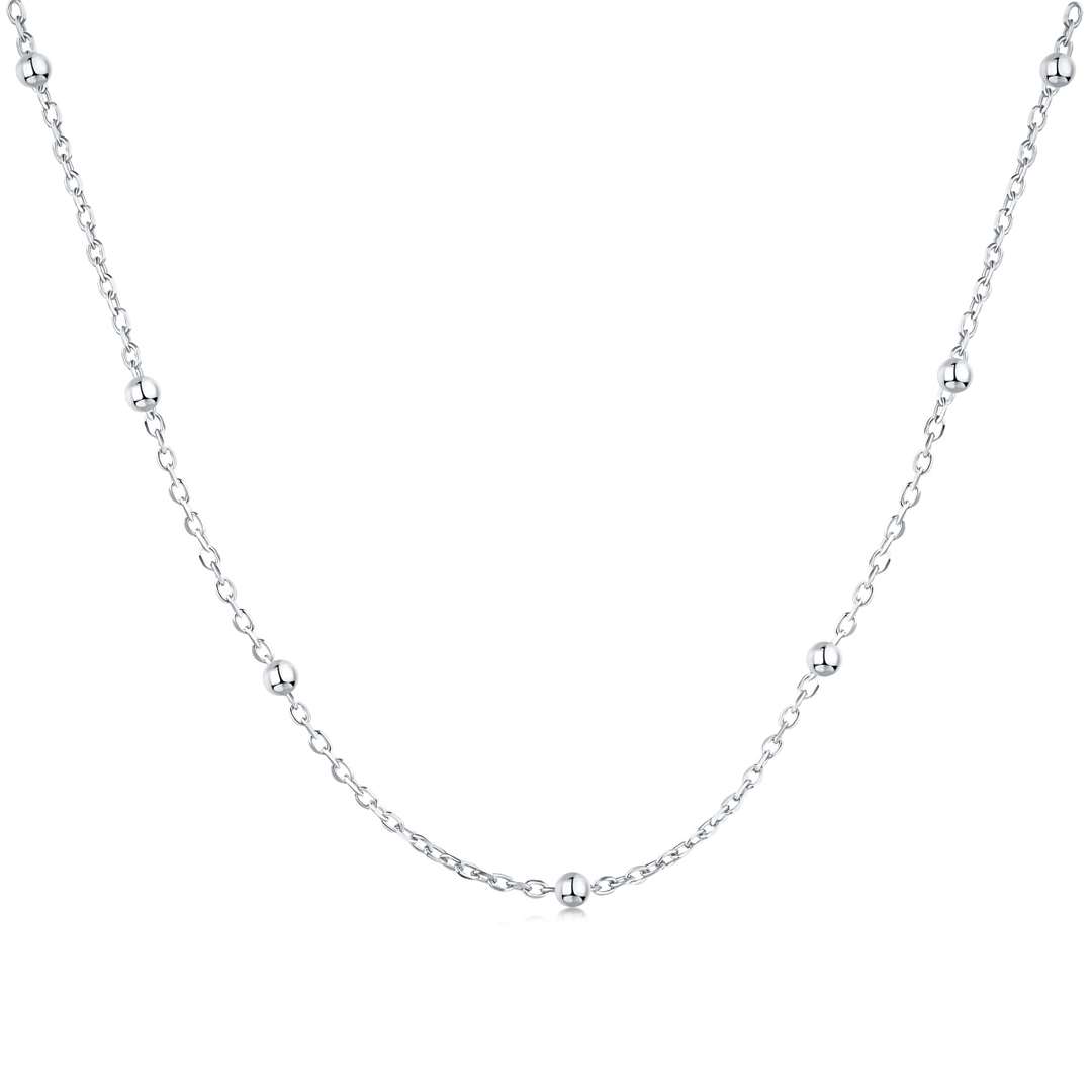 [Elowen Jewels]Small Bead Clavicle Chain Simple Necklace