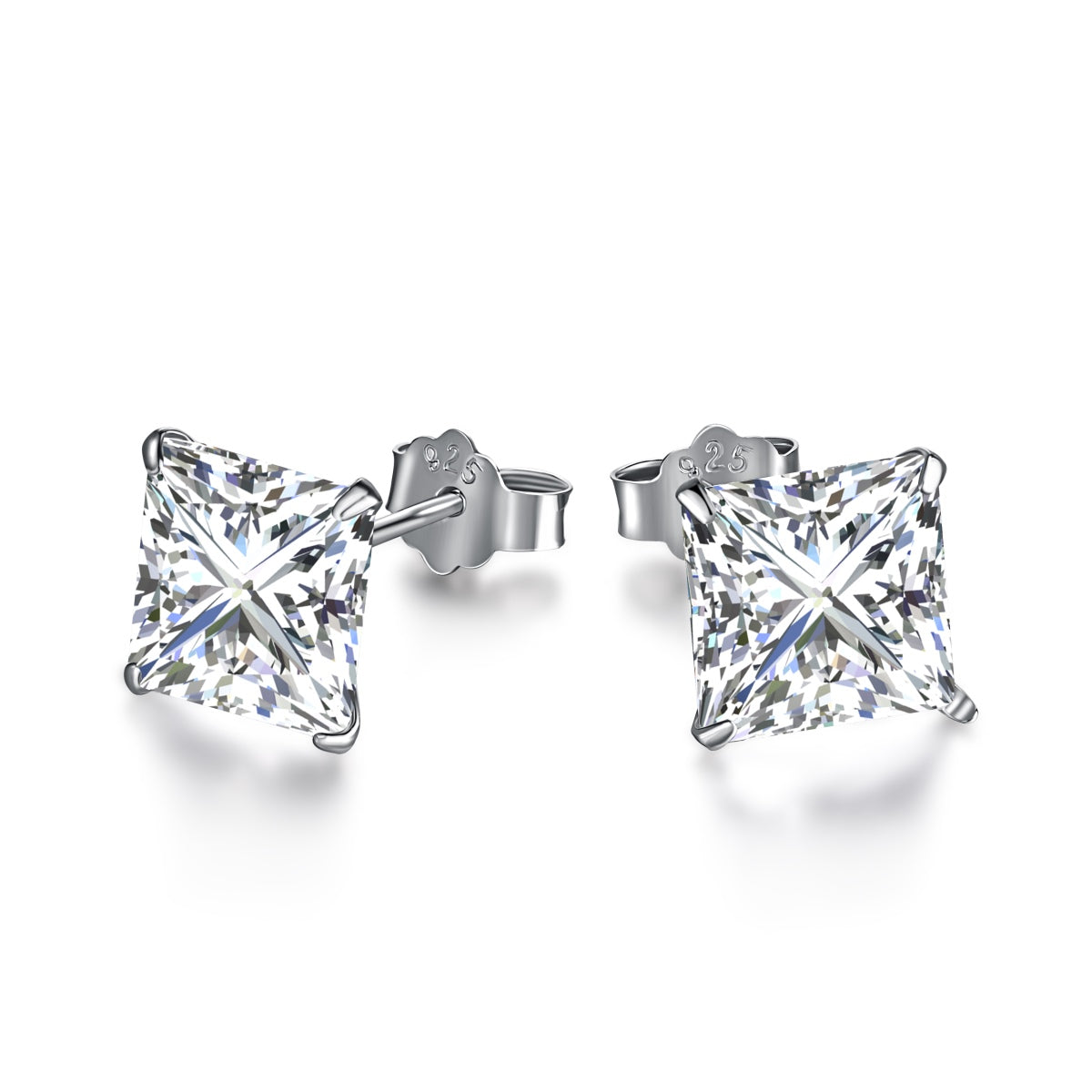 [Elowen Jewels]Ornate Square Shape Earrings