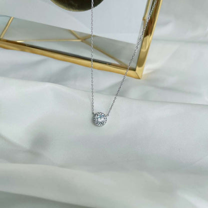 [Elowen Jewels]Luxurious Round Cut Necklace