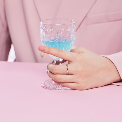 [Elowen Jewels]Ornate Vibrant Round Cut Daily Ring