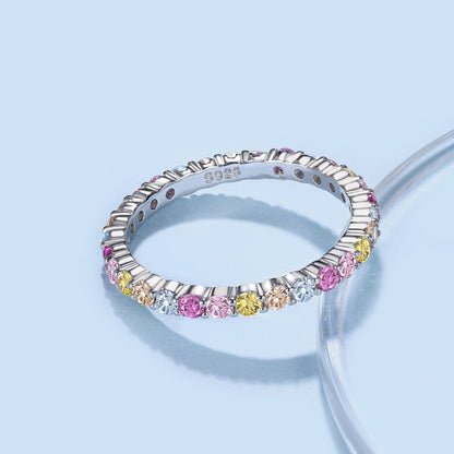 [Elowen Jewels]Elegant Vivid Round Cut Daily Ring