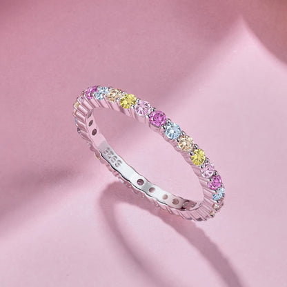 [Elowen Jewels]Elegant Vivid Round Cut Daily Ring