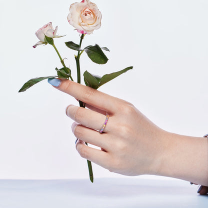 [Elowen Jewels]Dazzling Resplendent Round Cut Party Ring