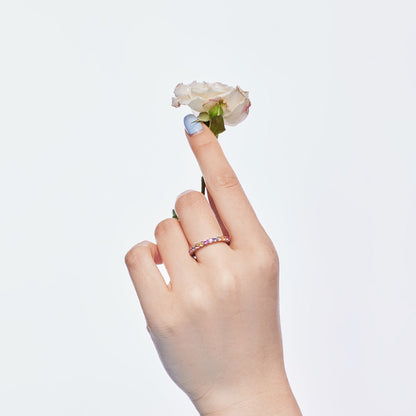 [Elowen Jewels]Dazzling Resplendent Round Cut Party Ring