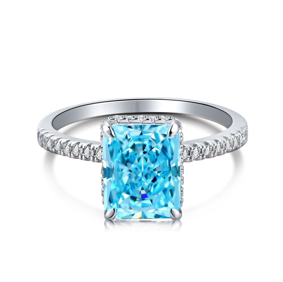 [Elowen Jewels]4.0 Carat Luxurious Engagement Ring