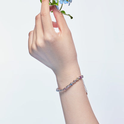 [Elowen Jewels]Radiant Water Drop Shape Daily Bracelet