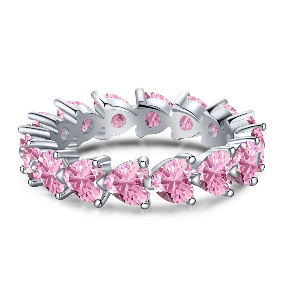 [Elowen Jewels]0.25 Carat Radiant Romance Heart Cut Lover Ring