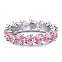 [Elowen Jewel]0.25 Carat Radiant Romance Heart Cut Lover Ring