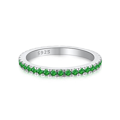 [Elowen Jewels]Delicate Sparkling Round Cut Daily Ring