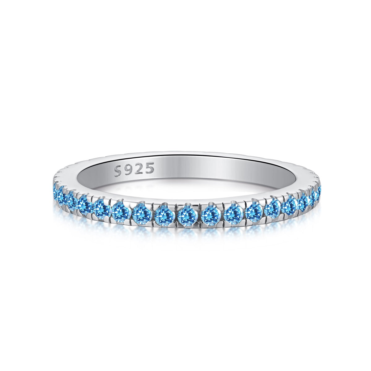 [Elowen Jewels]Delicate Sparkling Round Cut Daily Ring