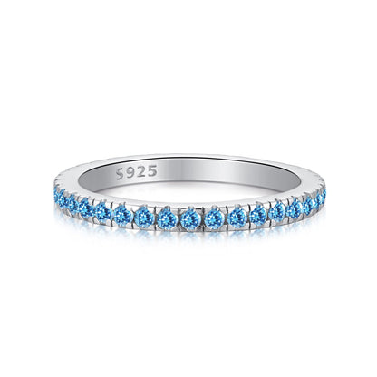 [Elowen Jewels]Delicate Sparkling Round Cut Daily Ring