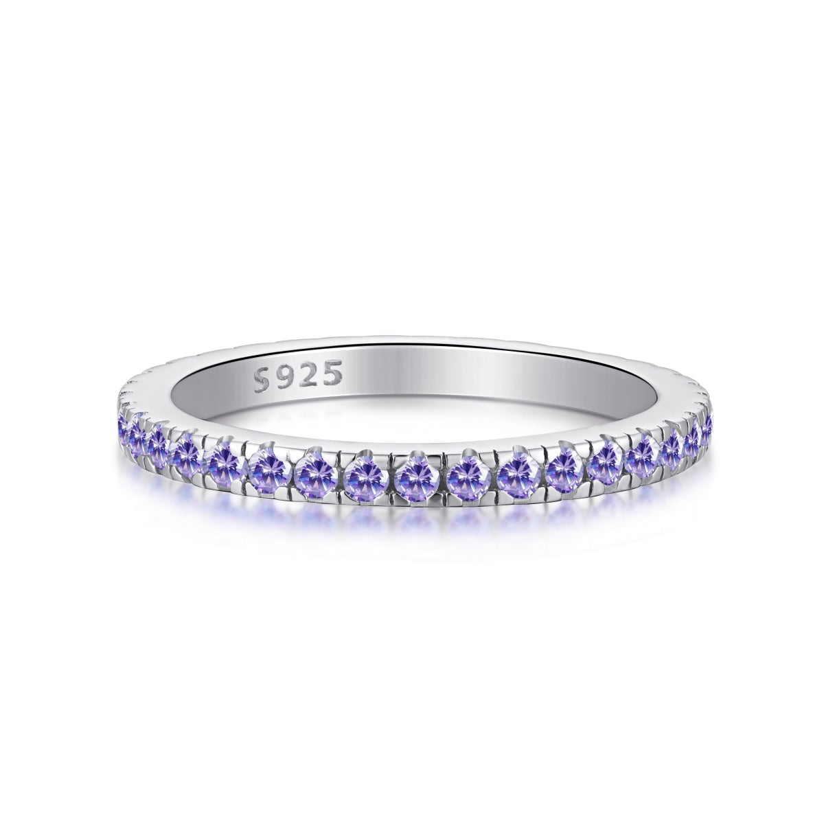 [Elowen Jewels]Delicate Sparkling Round Cut Daily Ring
